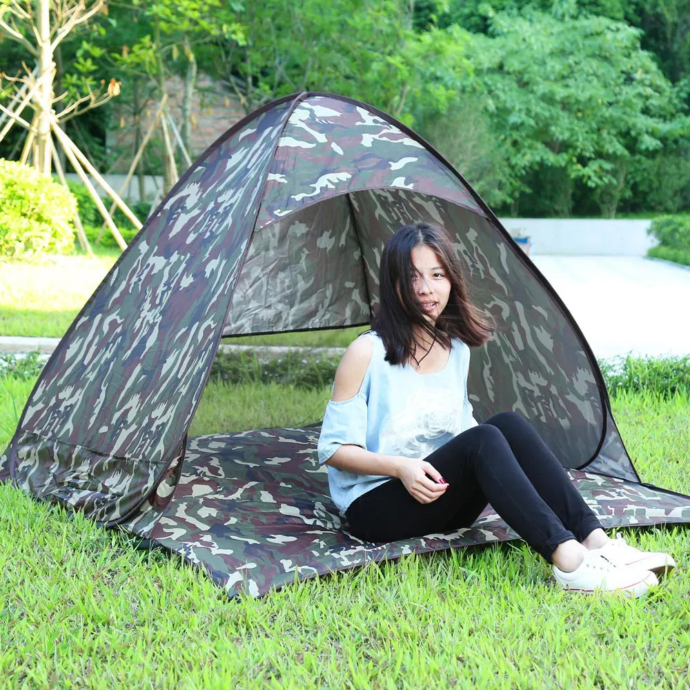 Outdoor Sun Shelter Automatic Foldable Portable UV Protection Pop Up
