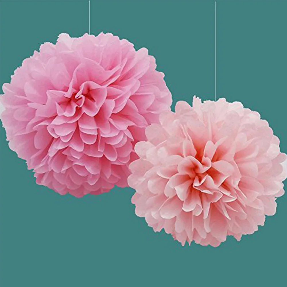 5pcs-Lot-20cm-Paper-flower-ball-Wedding-Party-Home-Decor-Paper-Pompoms-Pom-Poms-Balls-Wedding