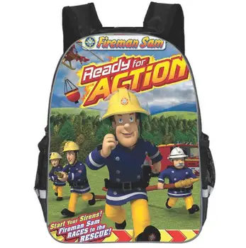 

Arrival Cartoon Hero Fireman Sam Printed Backpacks For Kids Bag For Children Boys Schoolbag For Kindergarten school bags Gifts