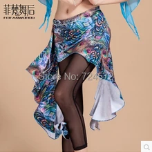 Костюм танца живота стиль Павлин пояс для танца живота шарф бедра