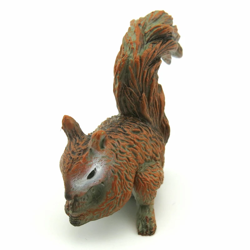 Plastic Squirrel Simulation Model Of Animal Dolls Plastic Toys