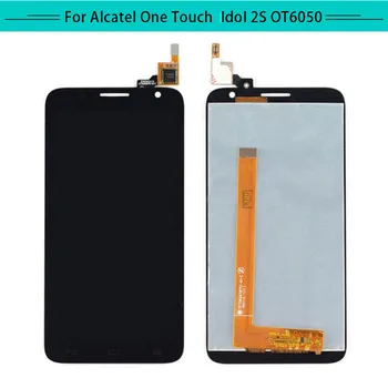 

3pcs/lot For Alcatel One Touch Idol2 S 6050A OT-6050A 6050F OT-6050F 6050Y Full LCD Display Assembly Free Shipping