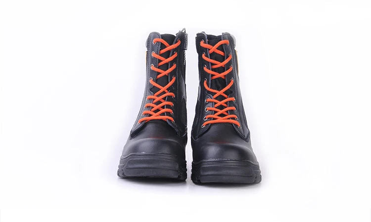 Яловая сталь Baotou анти разбивание пирсинг огонь Водонепроницаемая защитная обувь мужская обувь