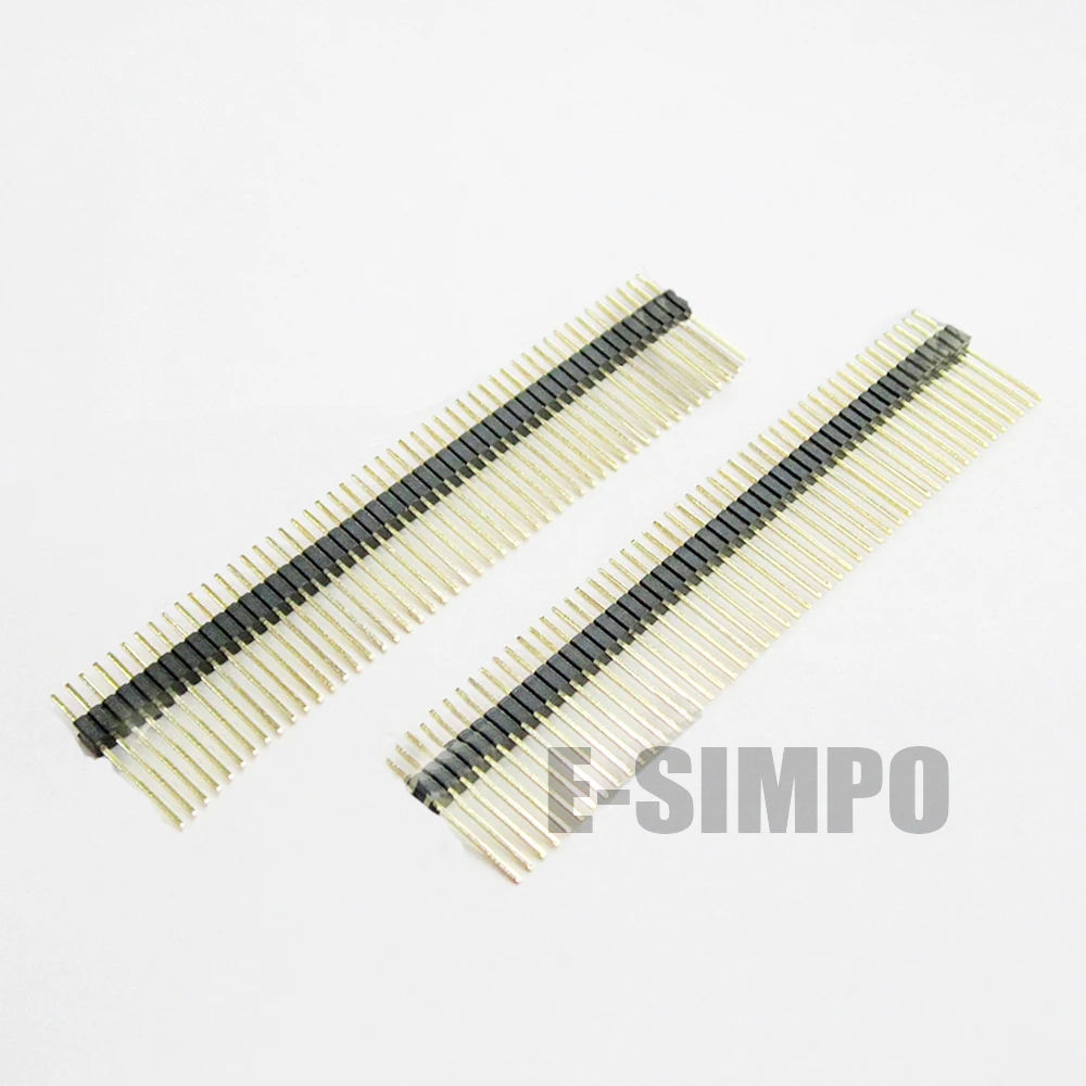 1.27 LONG pin header strip L14.