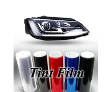 200cmx 30cm 6 color Available Fog Headlight Tail Light Tint Vinyl Film Wrap Sheet Cover Sticker