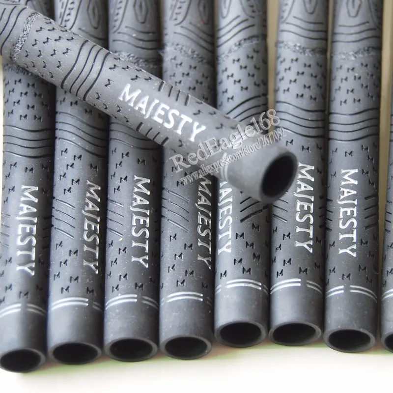 Новое величество гольф ручки высокого качества резиновые ручки для гольфа черные цвета на выбор 30 шт/партия утюги для гольфа нескользящие носки