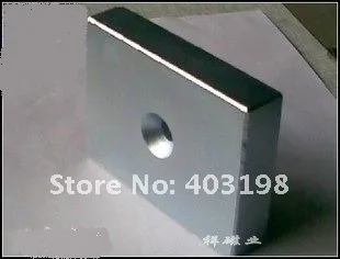 

HOT! Super Powerful N48 NdFeB magnet Neodymium Magnet F75*55*15mm /Free Shipping