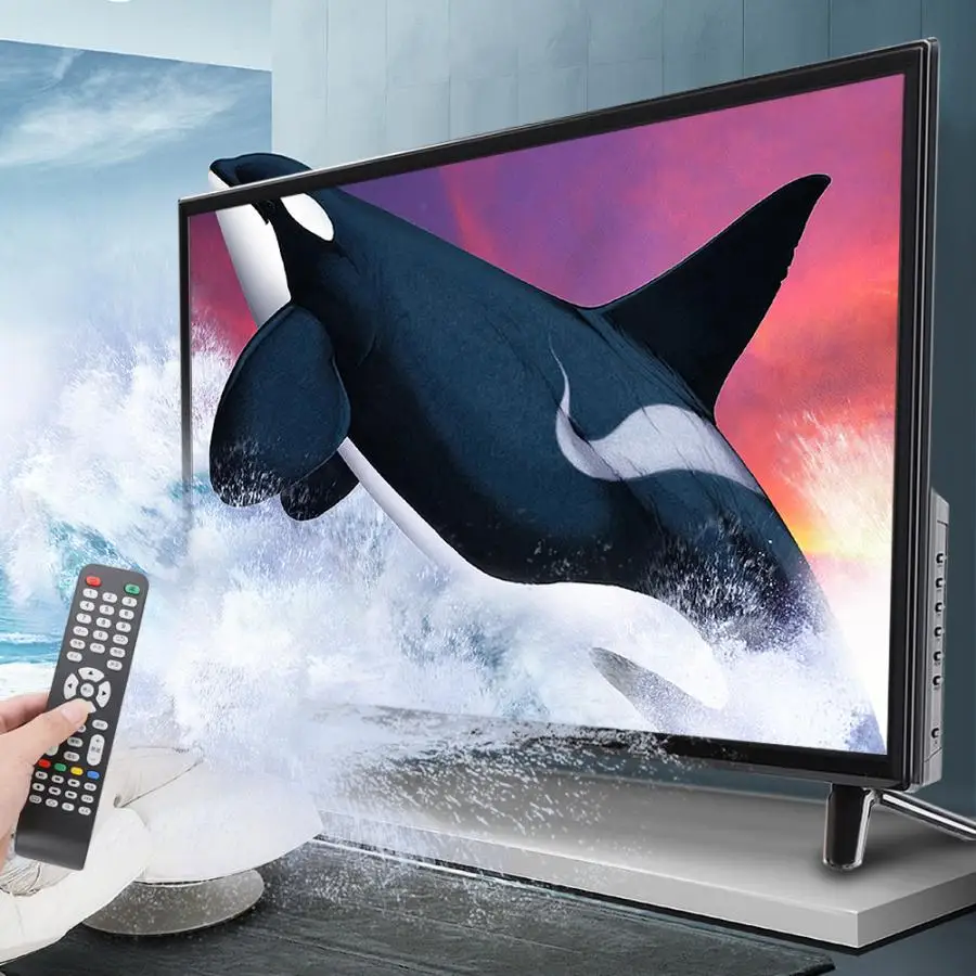

43 Inch 4K WiFi Smart HD LCD TV Home Theater 1920*1080 Supports Network Cable+Wireless WiFi HDR Real-time Conversion 75W 60Hz