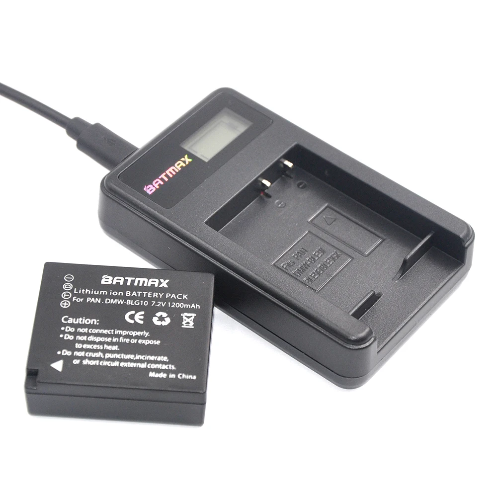 DMW BLG10 BLG10 BP DC15 BPDC15 Battery and LCD Charger for Panasonic