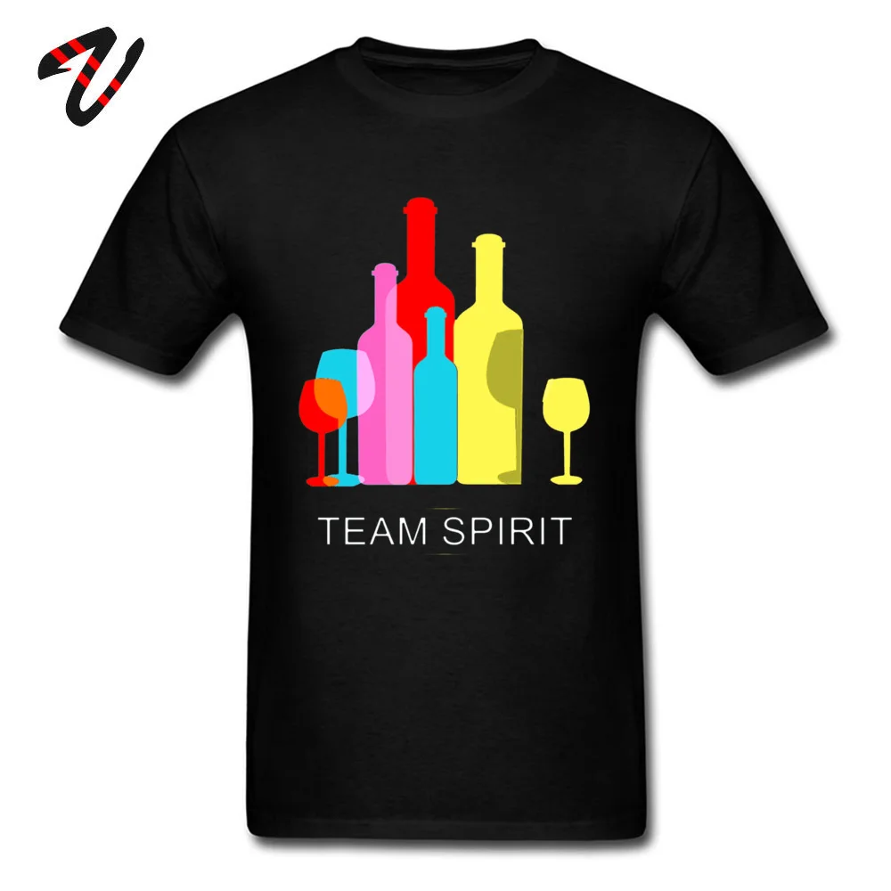 Teamwork Dominant Short Sleeve Crazy T-Shirt 100% Cotton Round Neck Men _black Tees Unique Tee Shirt Fall Free Shipping Teamwork 18376 black