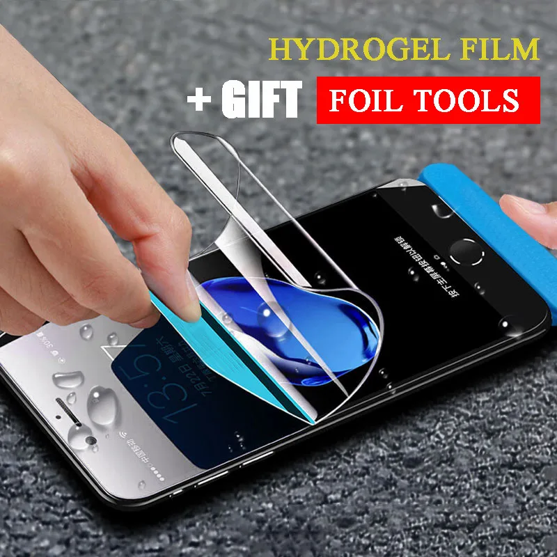 4D Hydrogel Membrane Film For iPhone X 8 6 7 Plus Screen Protector For