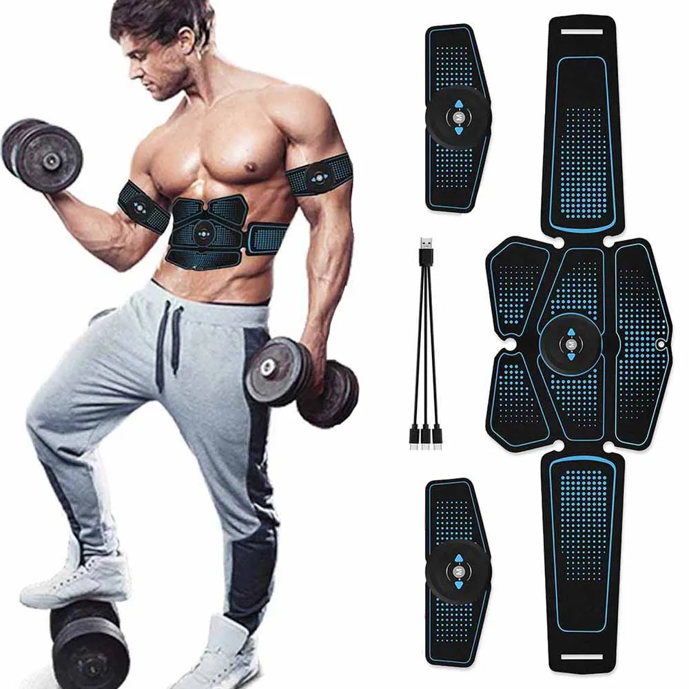 

Abdominal Muscle Stimulator EMS Abs Trainer Fitness Training Gear Muscular Electrostimulation Home Gym Workout Equipment Machine