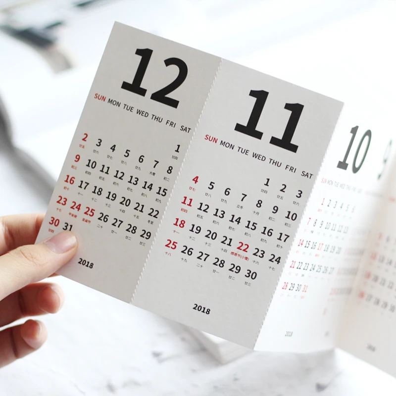 simple calendars