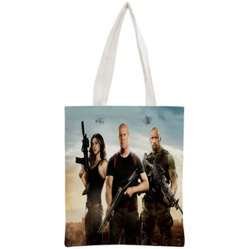 

Custom The Rise of Cobra Tote Bag Reusable Handbag Shoulder Pouch Foldable Cotton Canvas Shopping Bags Customize your image