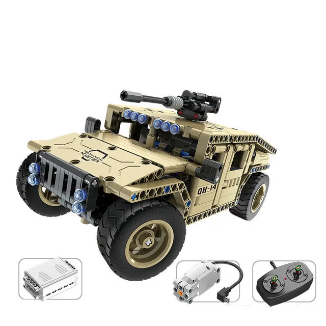 

502pcs Technic Control Armed Hummer Car Building Block Brick Toy