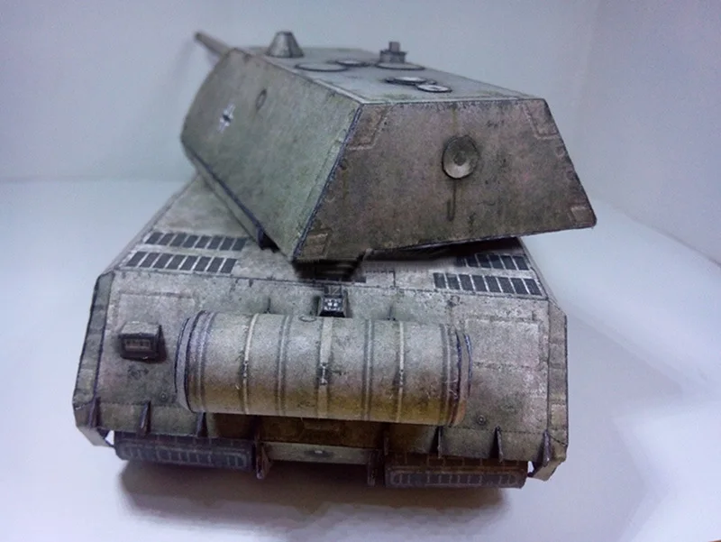1:35 3D бумажная модель немецкая крыса тяжелый танк бумажная модель танк мир мышь DIY военный коллекционный подарок