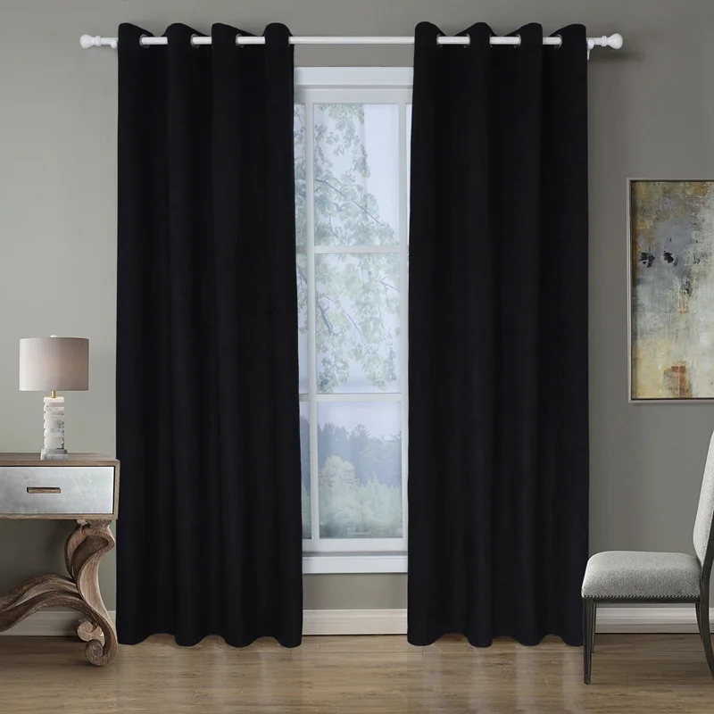 para sala de estar semi cortina blackout