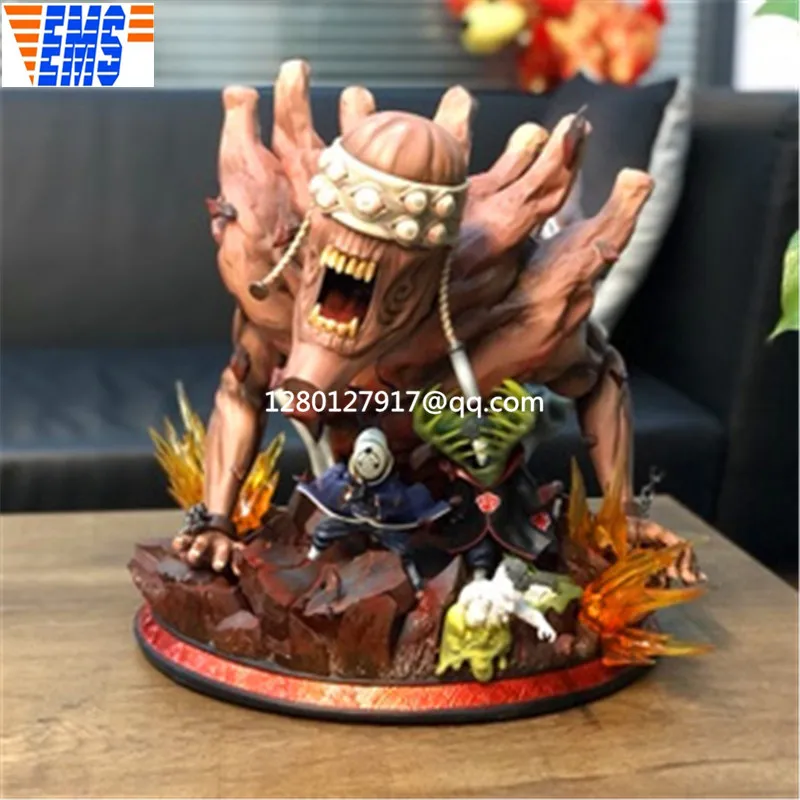 

Naruto Statue Akatsuki Bust Uchiha Obito Zetsu With LED Light Full-Length Portrait Limit GK Action Figure Toy BOX P1055