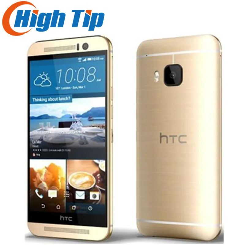 Оригинальный разблокированный HTC One M9 GSM 3g и 4G Android 4 ядра оперативная память 3g B Встроенная 32 ГБ мобильный телефон 5,0 "Wi-Fi gps 20MP Восстановленное