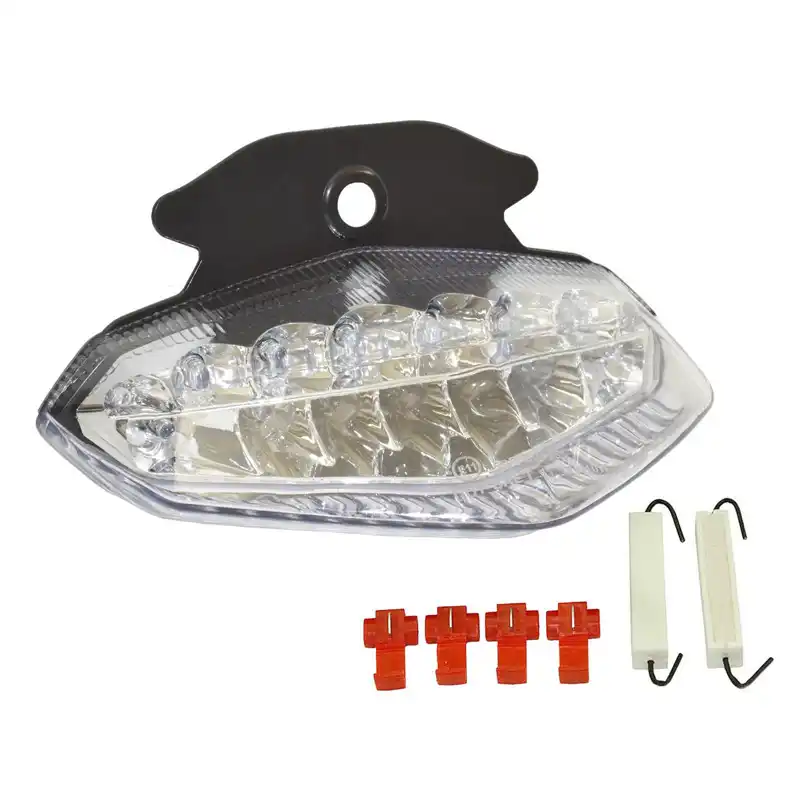 Adpcosmetics Com Clear Waase E Marked Dot Marked Motorcycle Rear Tail Light Brake Turn Signals Integrated Led Light For Ducati Hypermotard 796 1100s 1100 S Evo Sp 09 10 11 12 Lights Parts