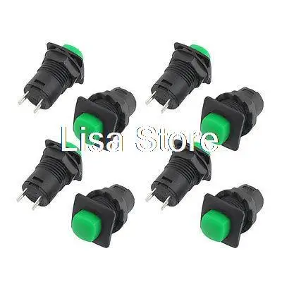 

AC 125V 3A 250V 1.5A On/Off SPST Self-lock Round Pushbutton Switch