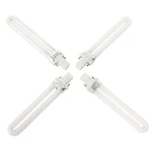 Makartt 100 шт./лот 9 Вт УФ лампы трубы профессиональные u-образные материалы для Нэйл-арта для ногтей УФ-лампа для сушки гель отверждения УФ E0197XXXX