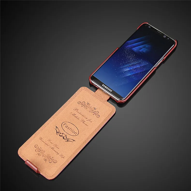 Роскошный чехол-портмоне в ретро-стиле R64 из искусственной кожи с откидной крышкой чехол для samsung Galaxy S10 S8 плюс S9 Note 8 для вертикального хранения телефона с крышкой