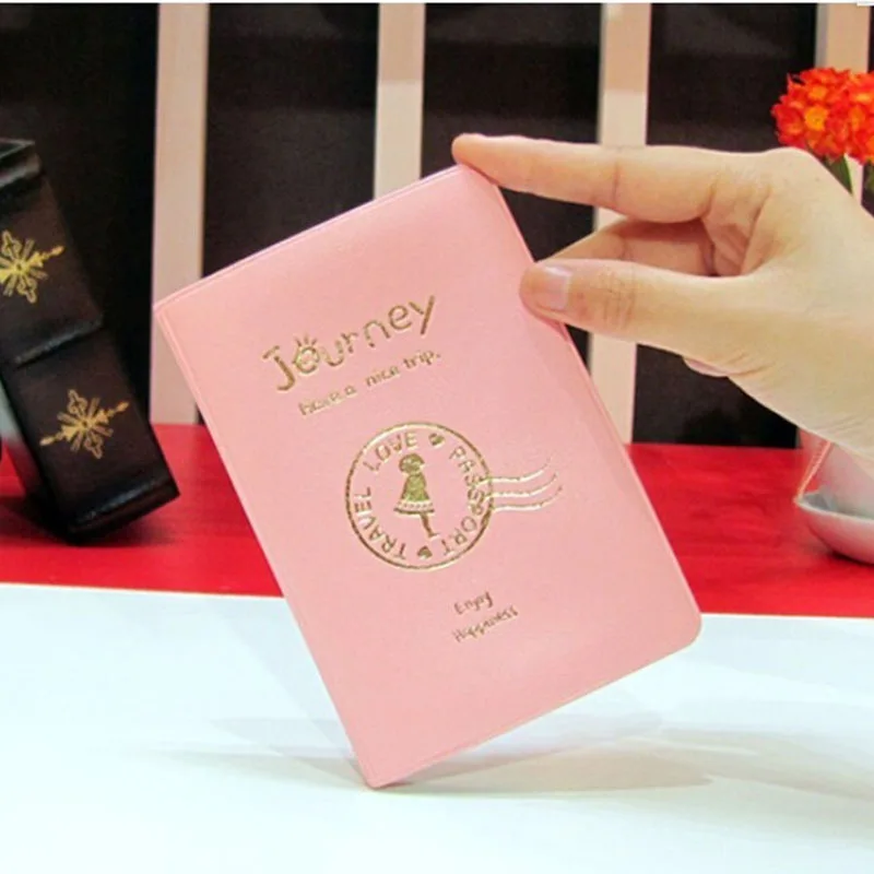 Женская и Мужская Обложка из искусственной кожи на Паспорт ID кредитный держатель для карт Обложка для паспорта брендовая унисекс дорожная Обложка для паспорта