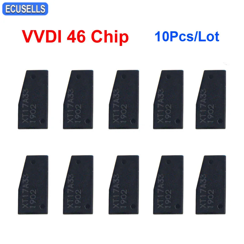 

10 Pcs/Lot Car Key Chip Original VVDI Key Tool Special Copy 46 Chip Transponder Chip XT17A33 ( Replicable, Non-generatable )