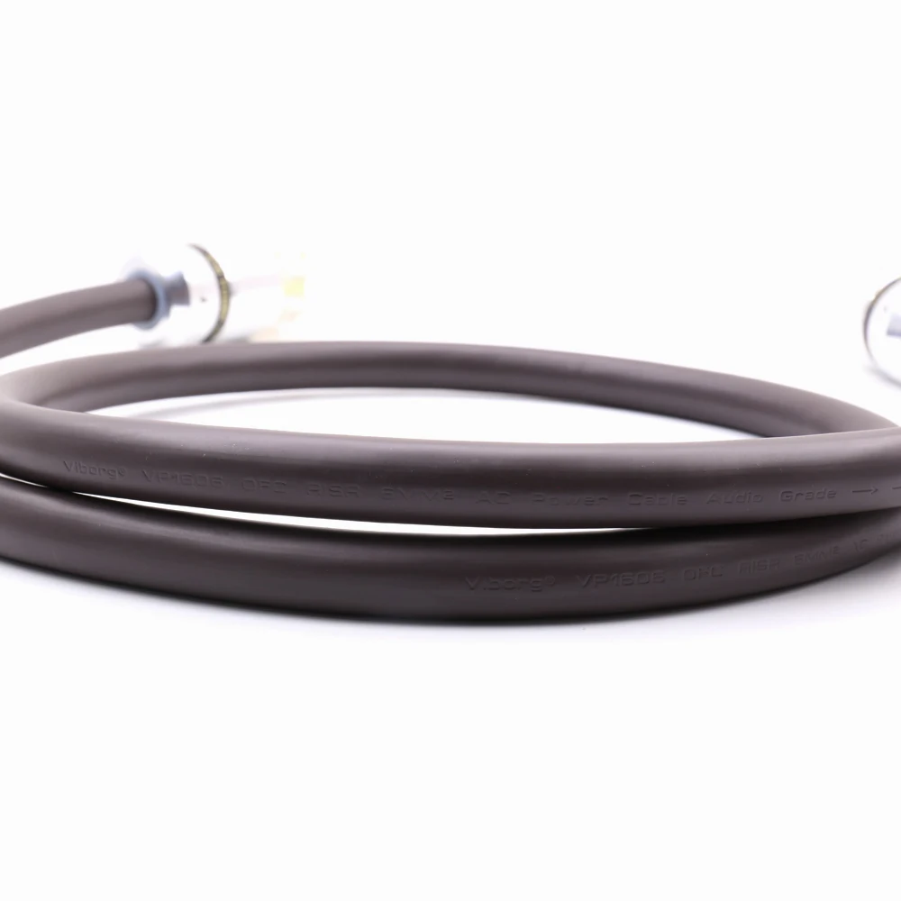 One Viborg VP1606 5N OFC RISR 6 Square AC Power Cable Audio hifi power wire