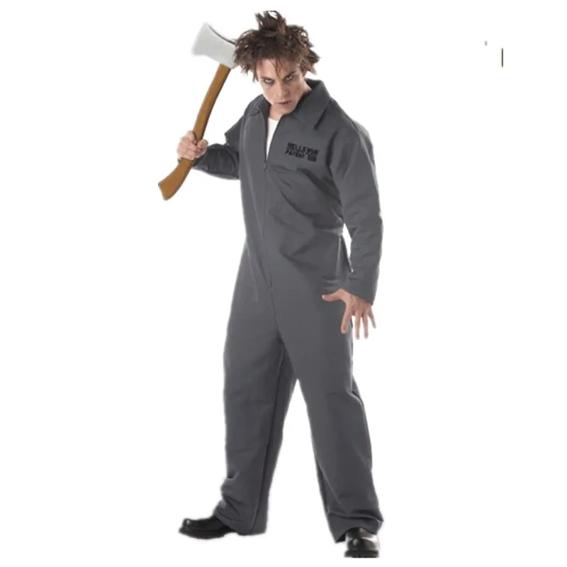 Shanghai Story Adult Halloween Christmas Party Axe Murderer Cosplay ...