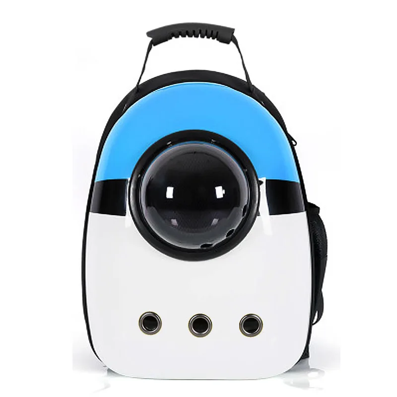 Космонавт кошка щенок рюкзак переноска для собак желтый дышащий Mochila Kitty