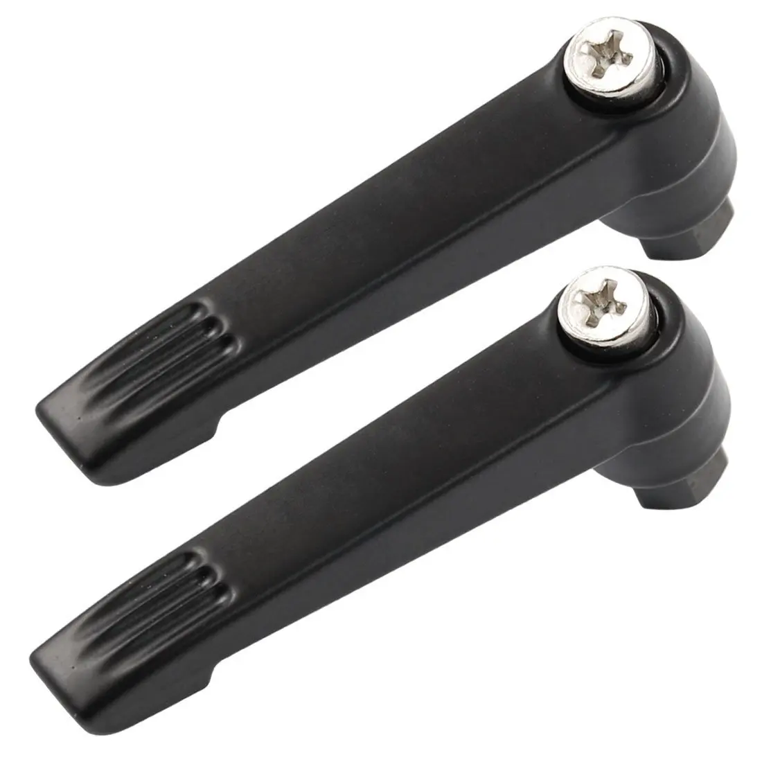 

M6 6mm Female Thread Metal Machine Fixing Adjustable Handles 2 Pcs