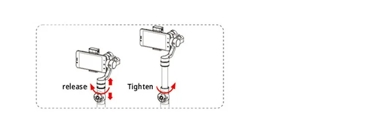 AFI V5 3-осевой Стабилизатор Ручной смартфон телефон Gimbal для iPhone 11 11 плюс XR X 8P 8 7P 6S samsung& Gopro экшн Камера