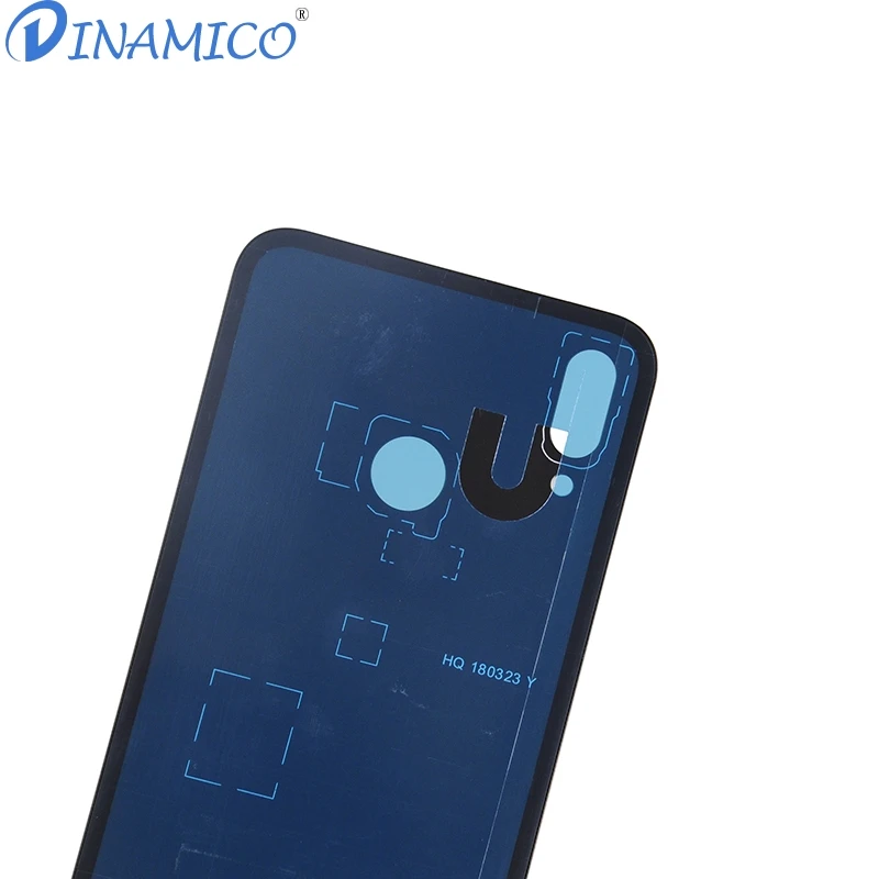 Dinamico для huawei P20 Lite Крышка батарейного отсека задняя стеклянная дверь Корпус чехол P20Lite Крышка батарейного отсека Nova 3E задняя крышка корпуса