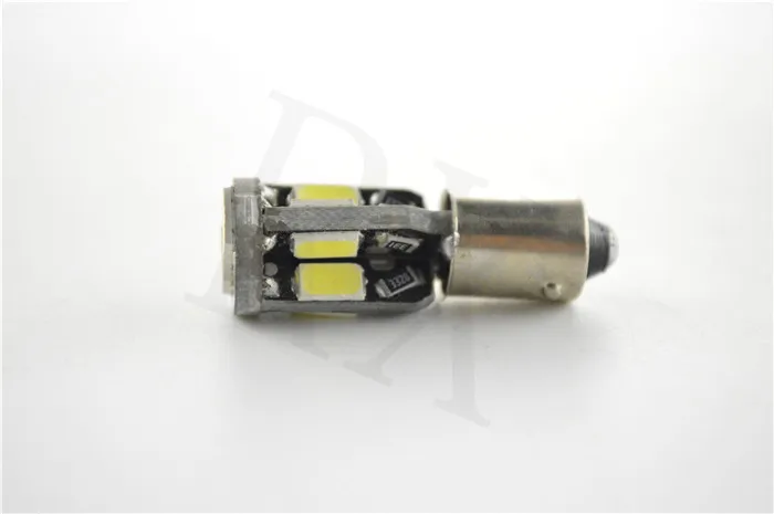 2 шт. высокое Мощность BA9S BAX9S BAY9S 5730 с can-bus T4W H6W H21W W5W 10SMD светодиодный поворотники без ошибок Фары заднего хода белый 12 V