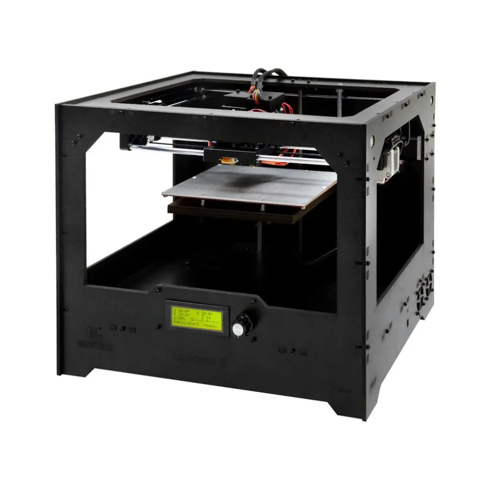 Professional Double Nozzle 3D Printer High Precision LCD Display Large Printing Size DIY 3D Printer Kit