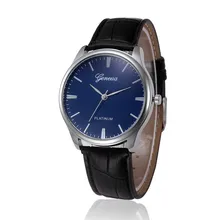 Watch Luxury Men Clock Retro Design Leather Band Quartz Watches Alloy Analog WristWatch MenRelojes mujer