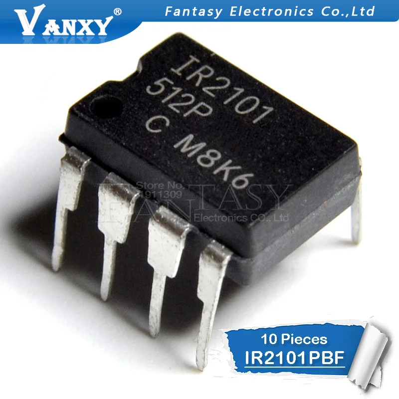 10PCS IR2101 DIP8 HIGH AND LOW SIDE DRIVER NEW GOOD QUALITY
