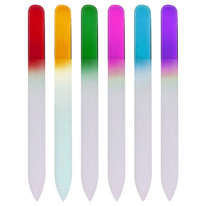 

Professional Buffing Grit Sand Fing Nail Art Health Beauty Makeup Tool Durable Crystal Glass File Nail Art Files Manicure Device