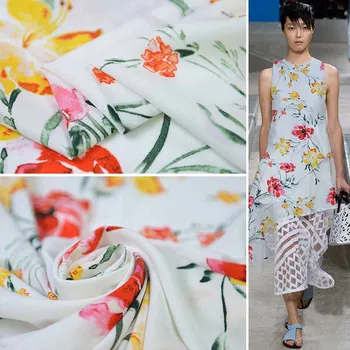 

Cotton printing 100 % cotton fabric designer fabric texture Super cotton crepe