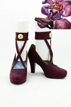 

New Ahri Cosplay Shoes Game Nine-tailed Fox patry Boots Tailor Made