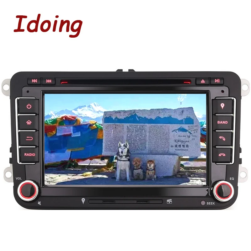 Discount Idoing Android8.0 2G+32G 8Core 2Din Steering-Wheel For VW Polo/Skoda/Seat Car Multimedia Player Fast Boot TV 1080P HDP 4
