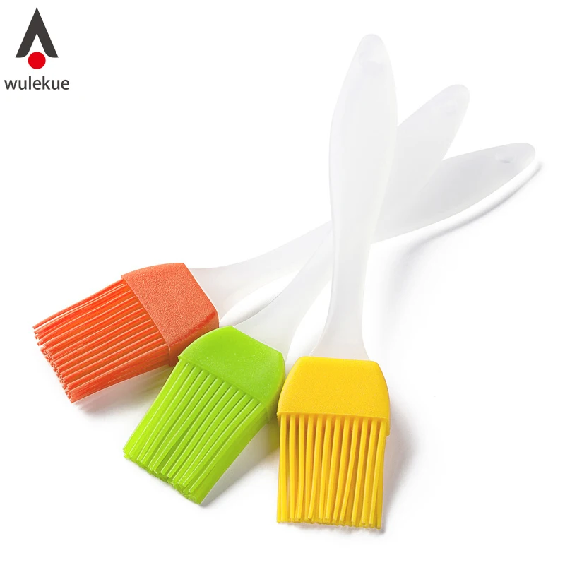 

Wulekue Silicone Oil BBQ Brush Bakeware Bread Cook Barbecue Baking Basting Pastry Cookware Basting Tool