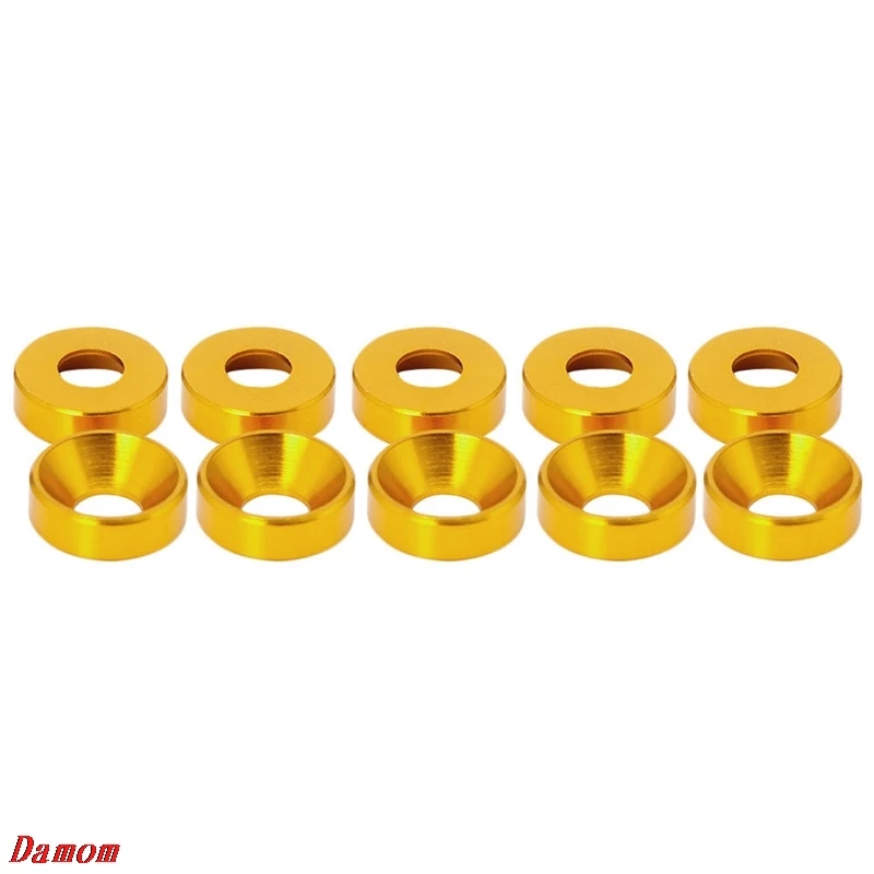 

Aluminum Alloy Blue Color Bolt Washers Gaskets M2/M3/M4/M5 Anodized Countersunk Head Bolt Washers Gaskets