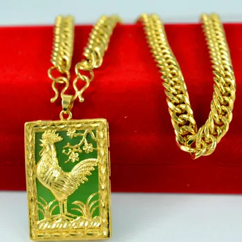 

JU Select color Sun clavicle chain Pendant Imitation gold necklace jewelry