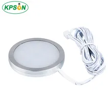 2,5 W Светодиодный свет шкафа шайба света лампы для витрины DC12V led освещение для кухни Гардероб Шкаф ящика гардеробный свет CE