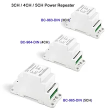 New DIN Rail Led Power Repeater DC5V 12V 24V input Led Amplifier 3CH/4CH/5CH output Signal Amplifier Power repeater BC-963-DIN/B New DIN Rail Led Power Repeater DC5V 12V 24V input Led Amplifier 3CH/4CH/5CH output Signal Amplifier Power repeater BC-963-DIN/B