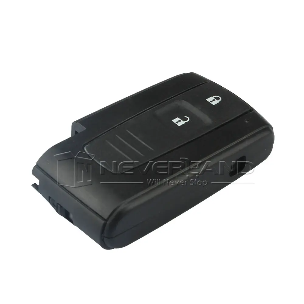 2 Buttons Remote Car Key Keyless Entry Case Shell Replacement Fob for