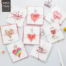 8 шт./компл. рождественские карты с конвертом креативные поздравительные открытки Рождественские украшения